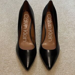 Calvin Klein Classic Black Heels